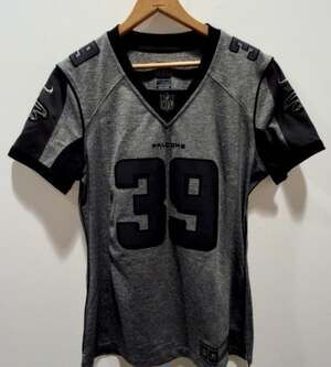 Nike Woman's Atlanta Falcons Steven Jackson #39 Gridiron Gray Limited Edition Je